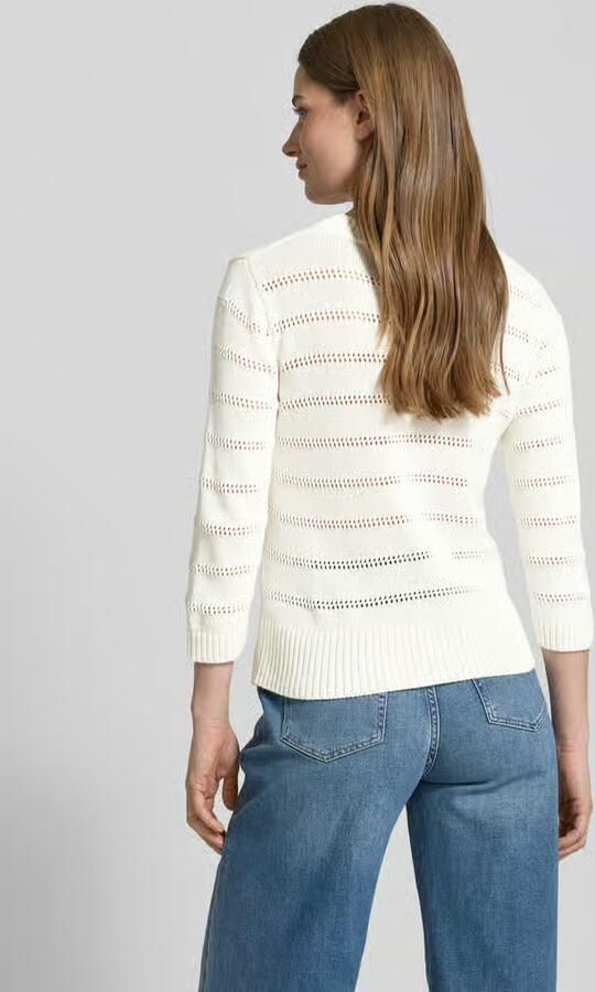 MORE & MORE Gebreide pullover met ronde hals - Foto 3