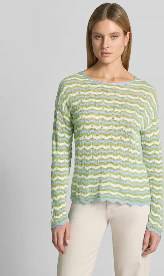 MORE & MORE gebreide pullover met ronde hals - Foto 3