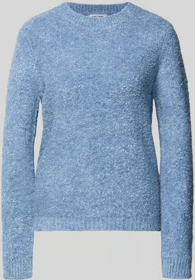 MORE & MORE Gebreide pullover met ronde hals
