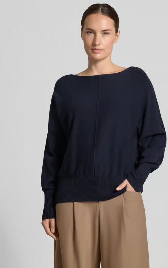 MORE & MORE Gebreide pullover van viscosemix - Foto 2