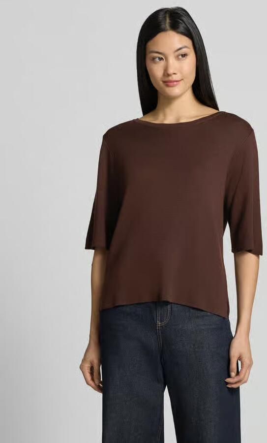 MORE & MORE Gebreide pullover van viscosemix - Foto 3