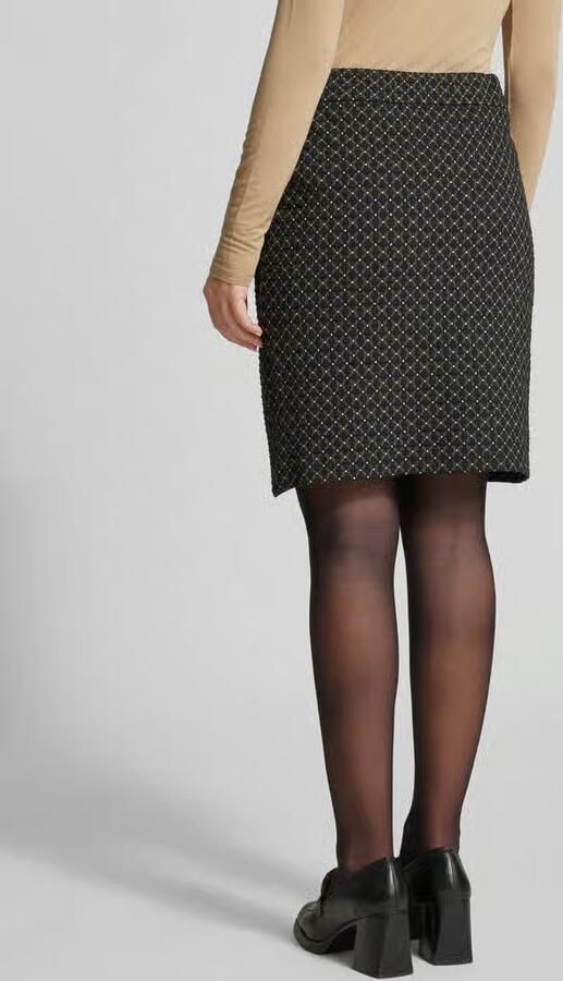 MORE & MORE Knielange rok met klepzakken - Foto 4