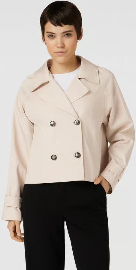 MORE & MORE Korte trenchcoat met reverskraag - Foto 2