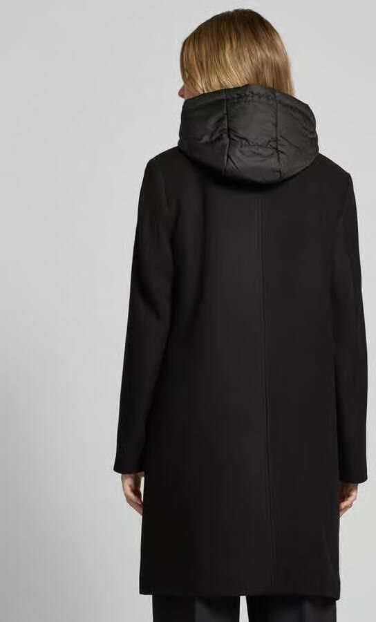 MORE & MORE Lange jas met viscose en reverskraag - Foto 3