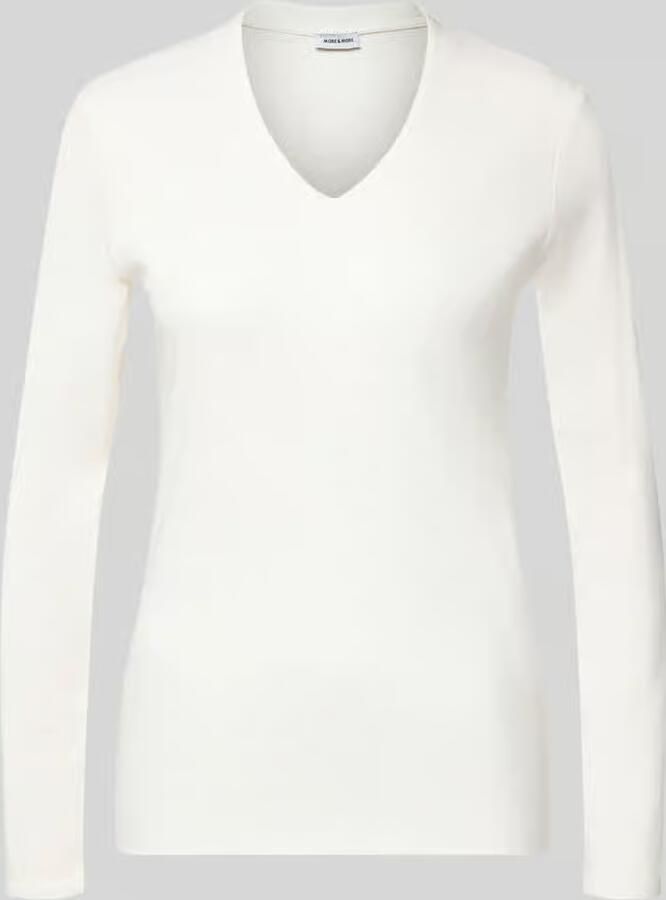 MORE & MORE Longsleeve met V-hals