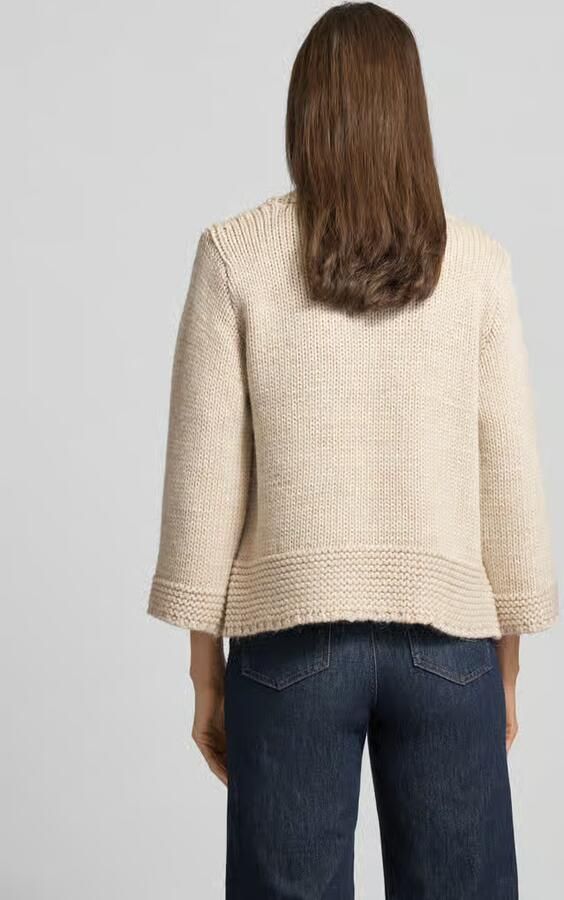 MORE & MORE Loose fit cardigan met wol