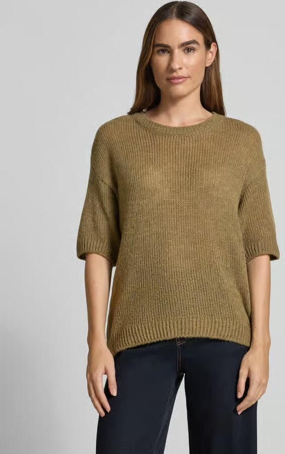 MORE & MORE Loose fit gebreide pullover met wol - Foto 2
