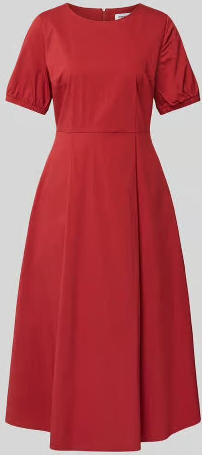 MORE & MORE Midi-jurk met Ronde hals