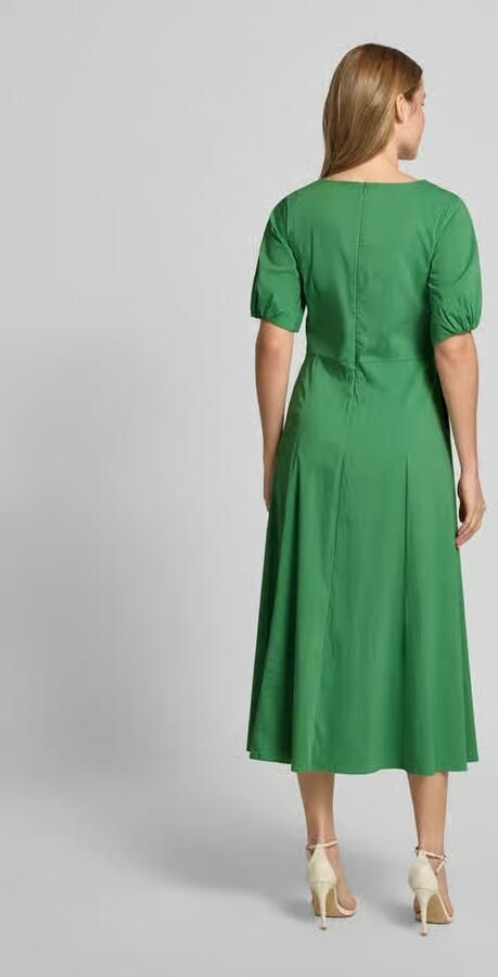 MORE & MORE Midi-jurk met ruches