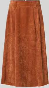MORE & MORE Midirok in ribfluweel-look