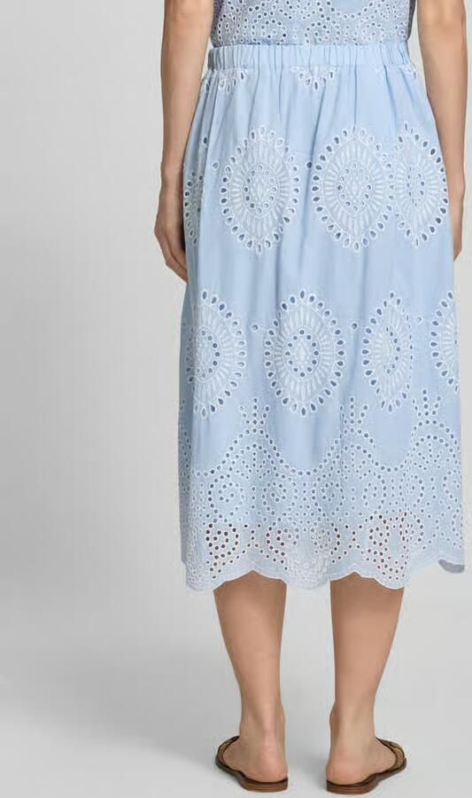 MORE & MORE midirok met broderie - Foto 3
