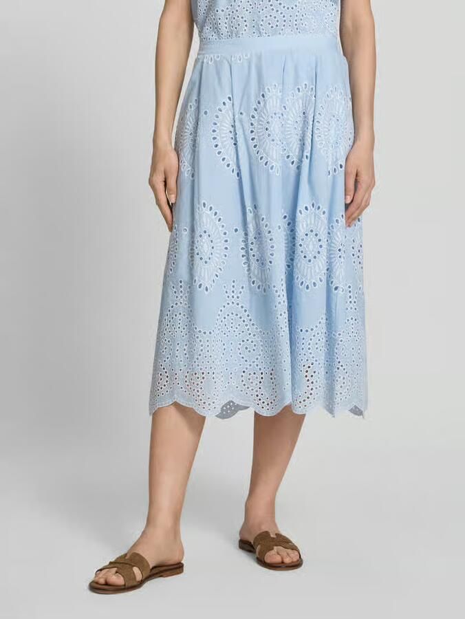 MORE & MORE midirok met broderie - Foto 2
