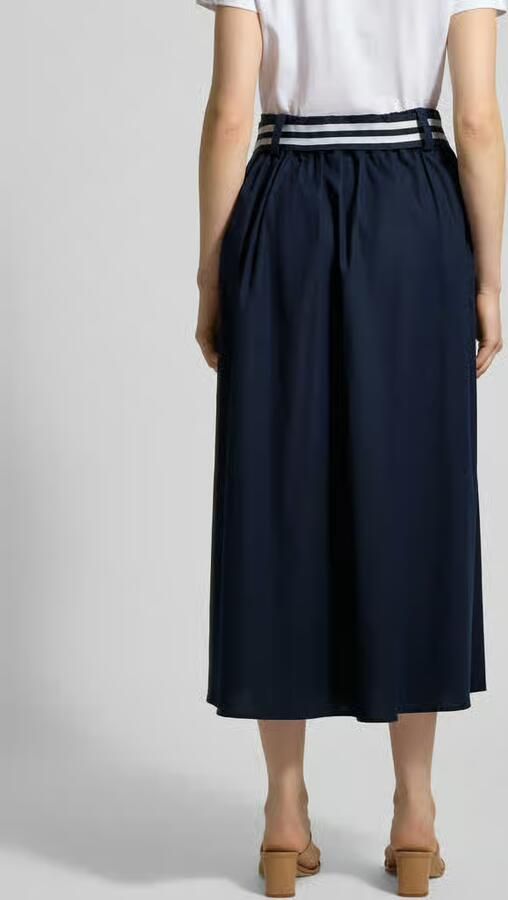 MORE & MORE Midirok met elastische band en strikceintuur - Foto 3