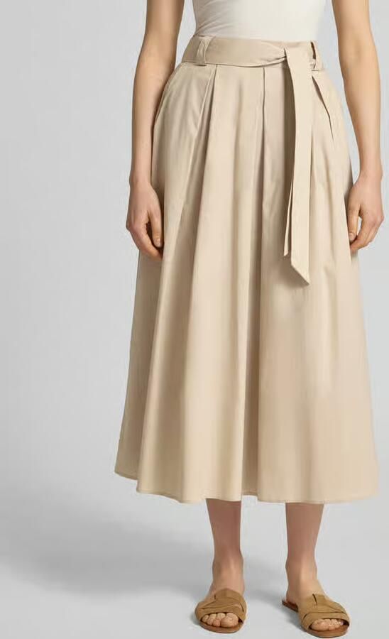 MORE & MORE midirok met strikceintuur - Foto 3