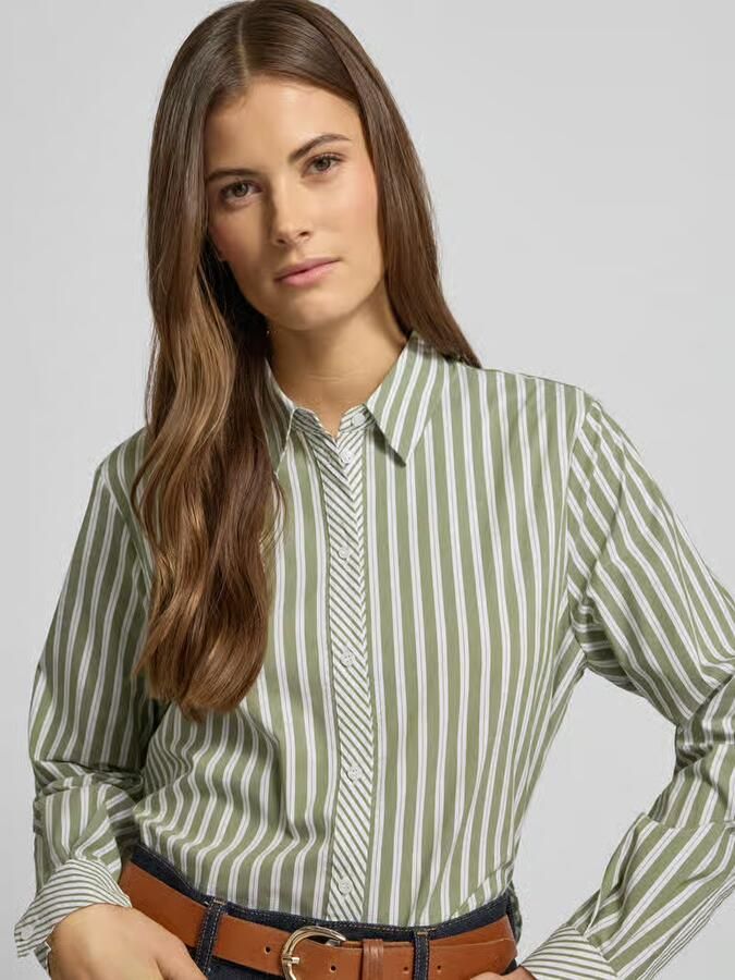 MORE & MORE Overhemdblouse met knoopsluiting