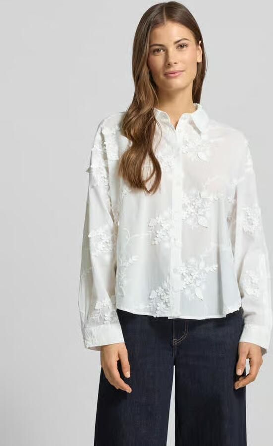 MORE & MORE Overhemdblouse met knoopsluiting - Foto 2