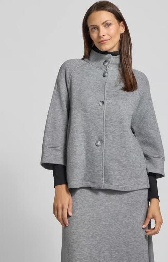 MORE & MORE Regular fit blazer met 3 4-mouwen van viscosemix - Foto 2