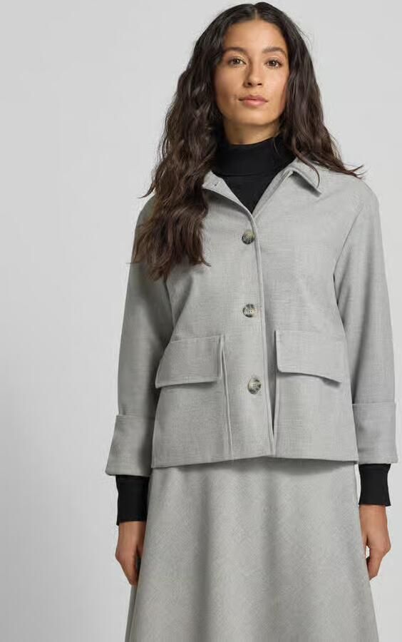 MORE & MORE Regular fit blazer met klepzakken - Foto 2