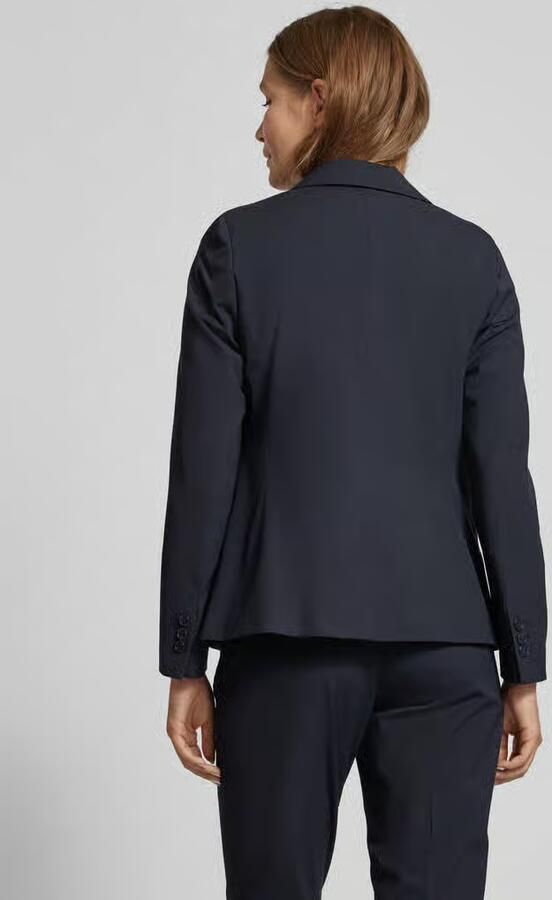 MORE & MORE regular fit blazer met reverskraag