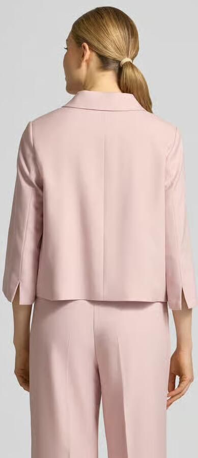 MORE & MORE regular fit blazer van viscosemix met klepzakken - Foto 3