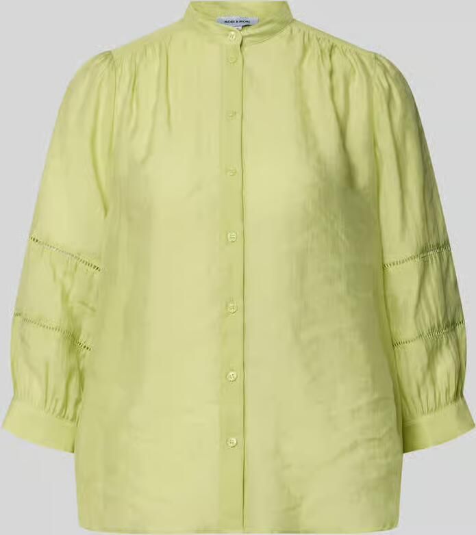 MORE & MORE regular fit blouse met 3 4-mouw