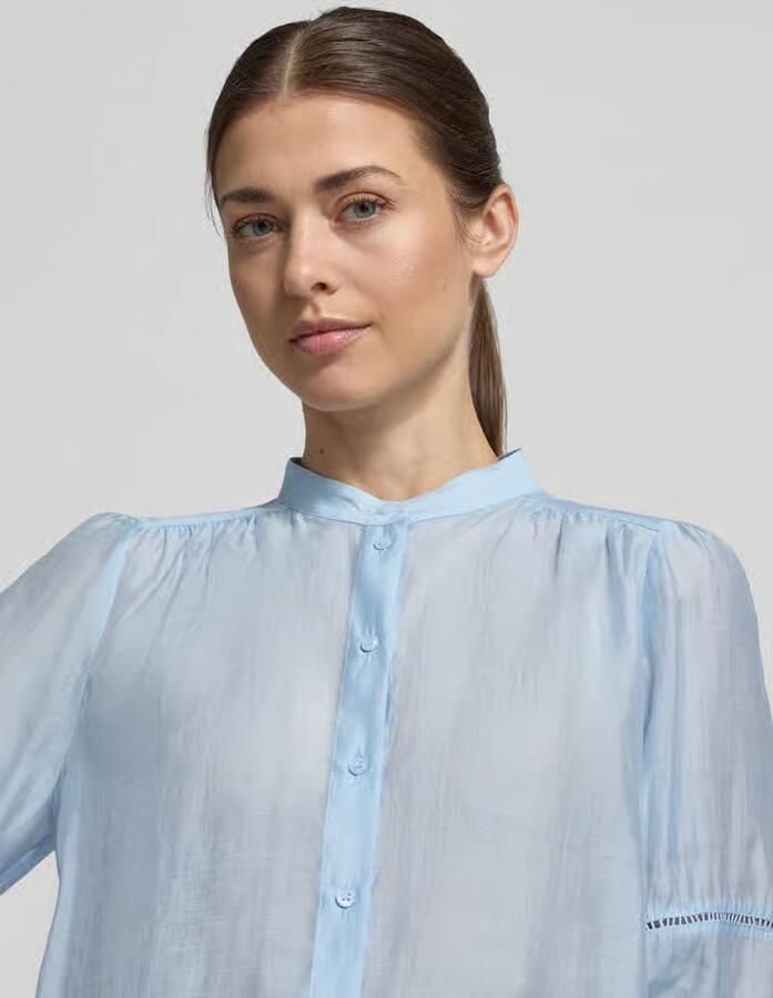 MORE & MORE regular fit blouse met 3 4-mouw