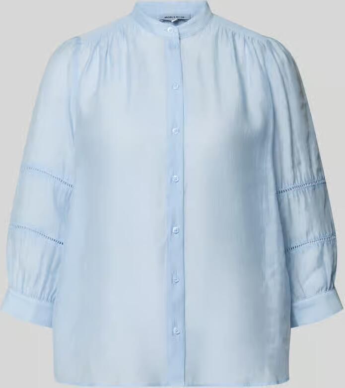 MORE & MORE regular fit blouse met 3 4-mouw - Foto 2