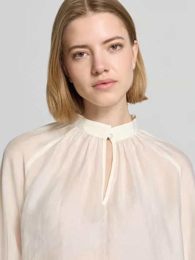 MORE & MORE regular fit blouse met 3 4-mouw