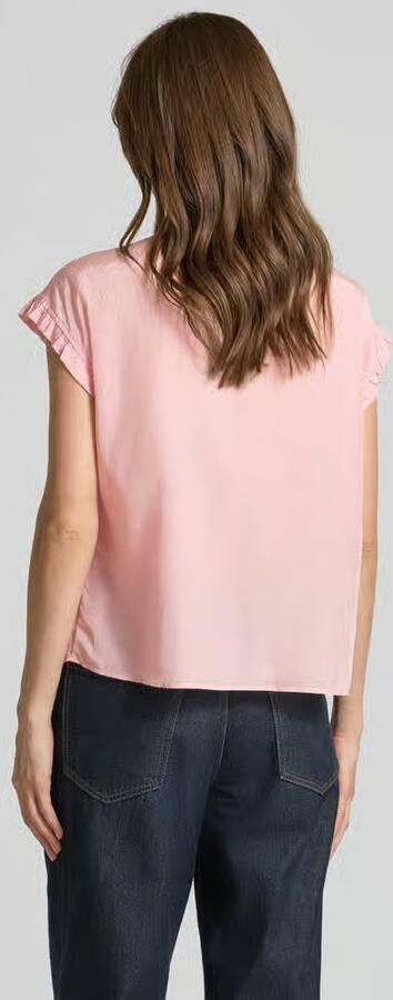 MORE & MORE regular fit blouse met blinde knoopsluiting - Foto 3