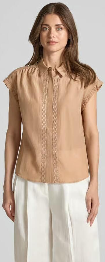 MORE & MORE regular fit blouse met blinde knoopsluiting - Foto 2
