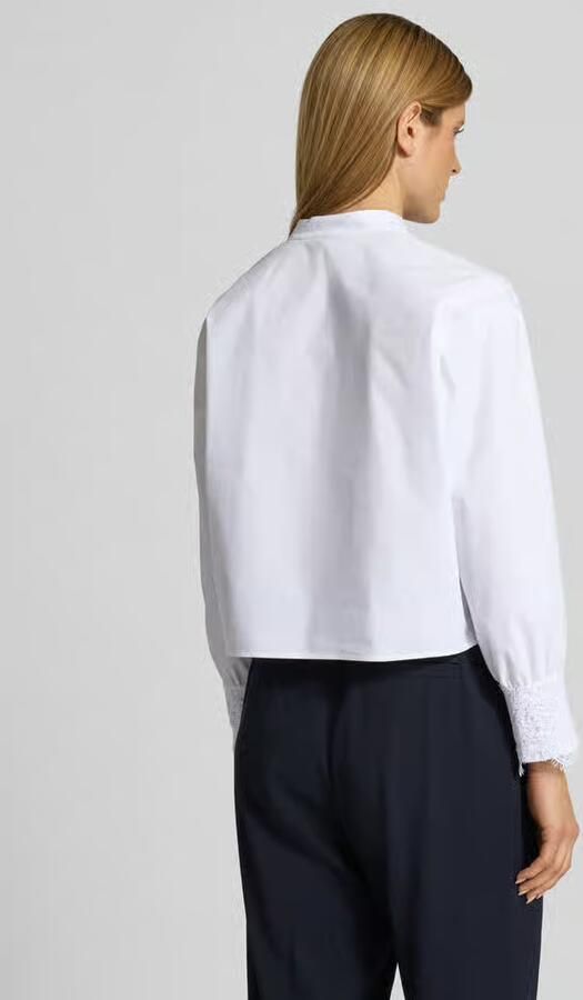 MORE & MORE Regular fit blouse met kant - Foto 3