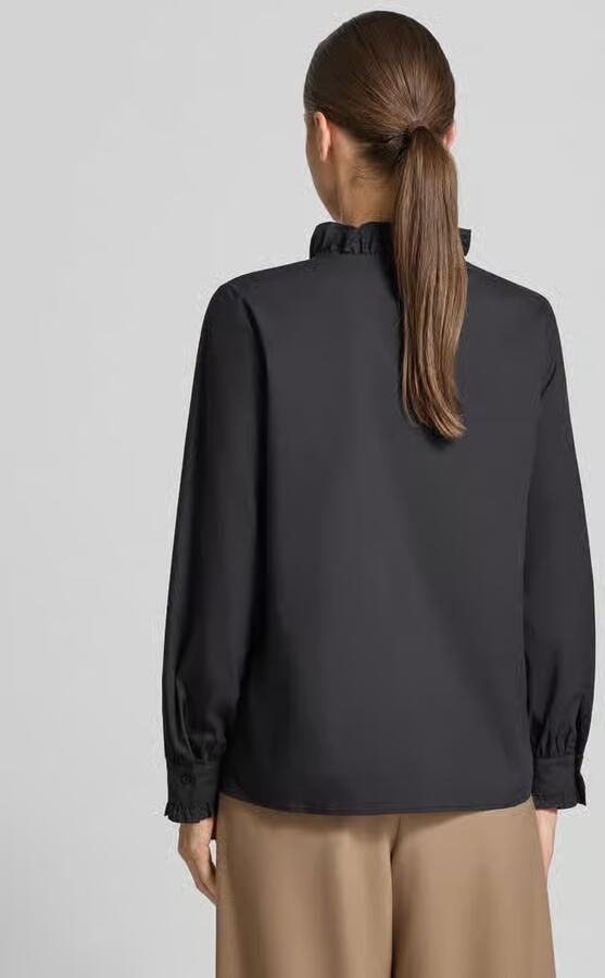 MORE & MORE Regular fit Blouse met lange mouwen van Katoenmix - Foto 2