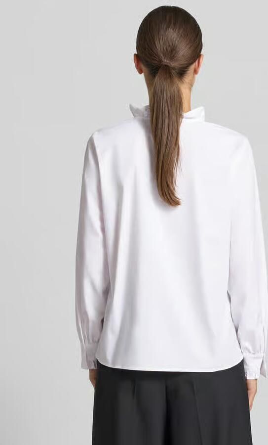 MORE & MORE Regular fit Blouse met lange mouwen van Katoenmix - Foto 2