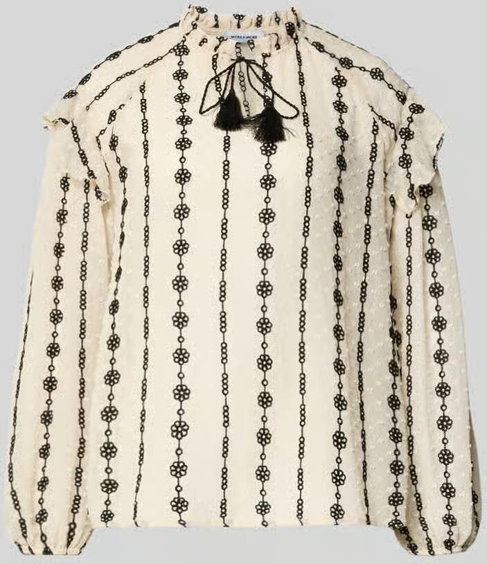 MORE & MORE regular fit blouse met stitchings - Foto 2
