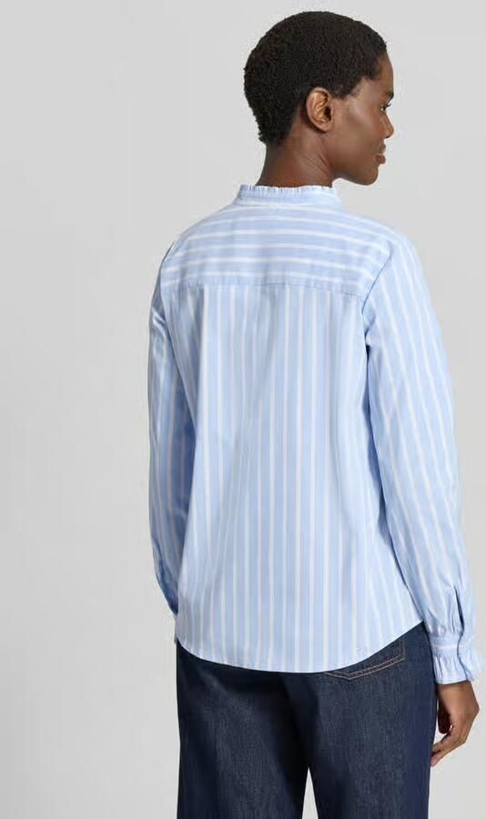 MORE & MORE Regular fit blouse met v-hals - Foto 2