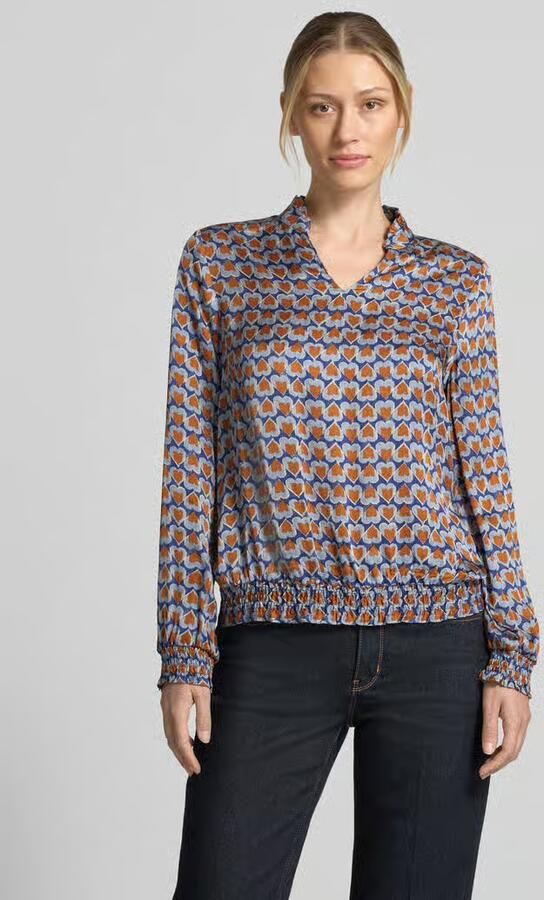 MORE & MORE Regular fit blouse van pure viscose - Foto 3