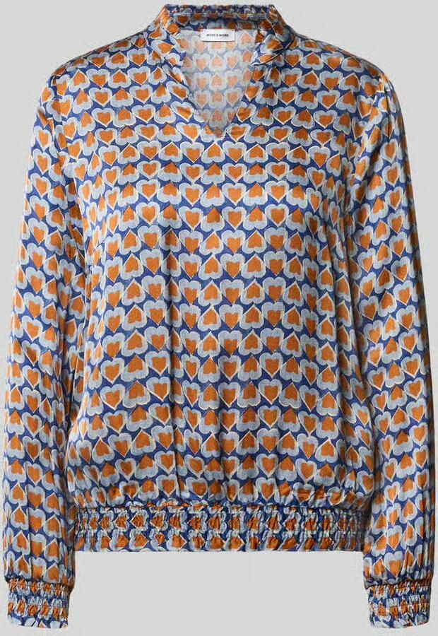 MORE & MORE Regular fit blouse van pure viscose - Foto 2