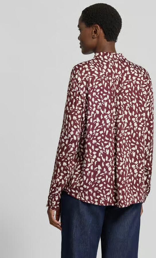 MORE & MORE Regular fit blouse van viscose in all-over look - Foto 3