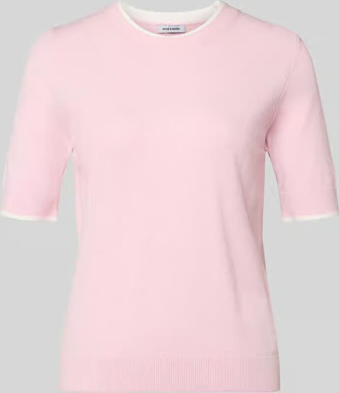 MORE & MORE Regular fit gebreide pullover met ronde hals - Foto 2