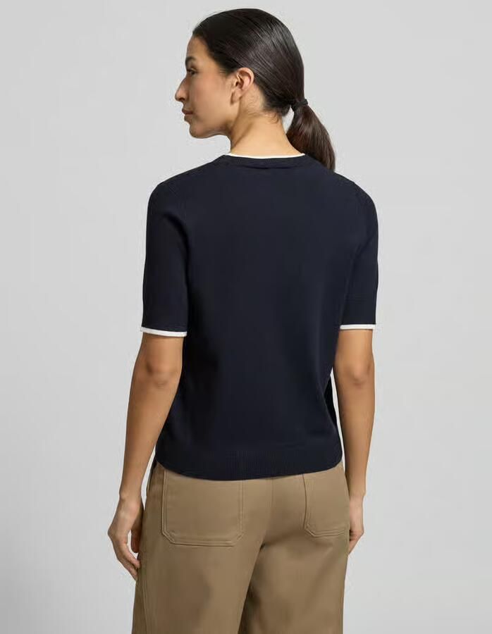 MORE & MORE Regular fit gebreide pullover met ronde hals - Foto 2