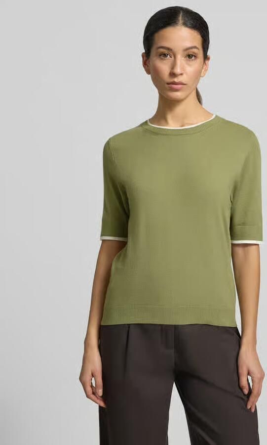 MORE & MORE Regular fit gebreide pullover met ronde hals - Foto 3