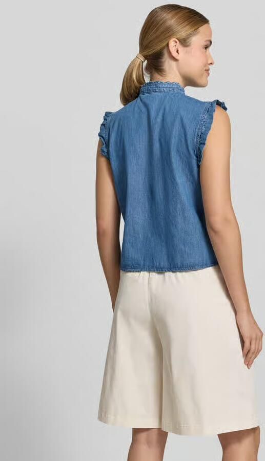 MORE & MORE regular fit overhemdblouse in denimlook - Foto 4