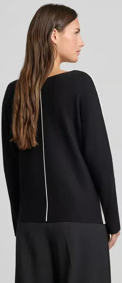 MORE & MORE Regular fit pullover van viscosemix model 'Dezember' - Foto 3