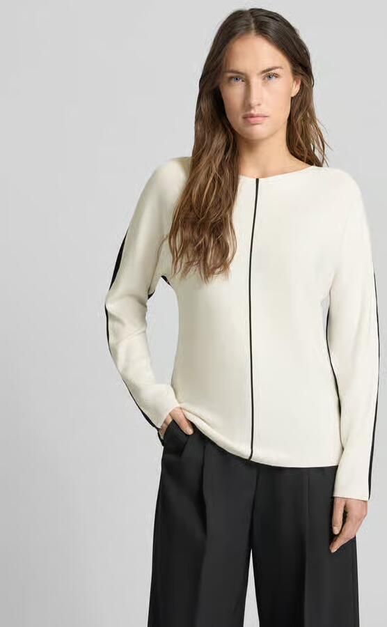MORE & MORE Regular fit pullover van viscosemix model 'Dezember' - Foto 2