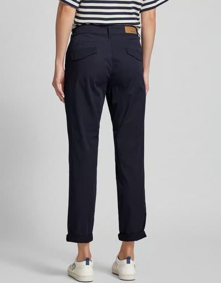 MORE & MORE Regular fit stoffen broek met steekzakken