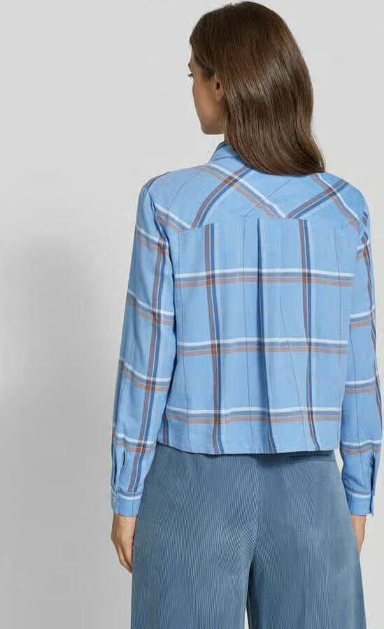 MORE & MORE Regular fit strikblouse met borstzak - Foto 3