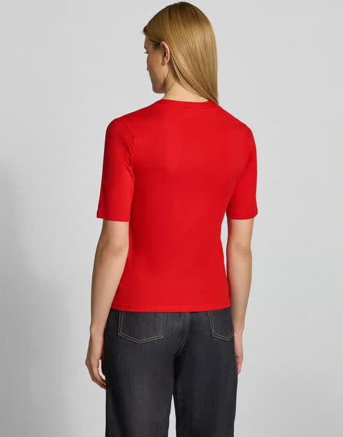 MORE & MORE regular fit T-shirt met V-hals - Foto 2