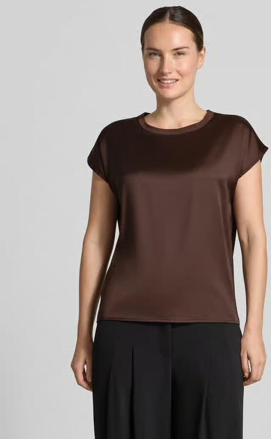 MORE & MORE Regular fit t-shirt van viscose met stretch - Foto 2