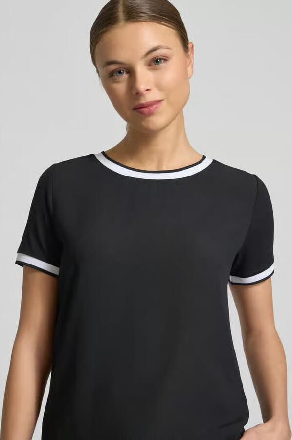MORE & MORE Regular Fit T-shirt van viscosemix