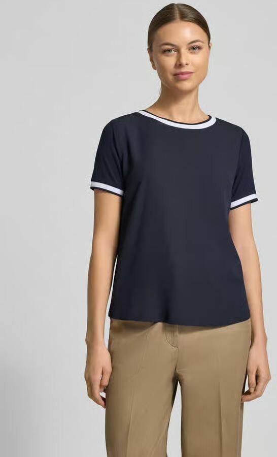 MORE & MORE Regular Fit T-shirt van viscosemix - Foto 2
